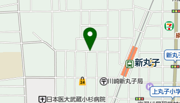 山出内科の地図画像