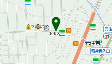 大沢皮フ科の地図画像