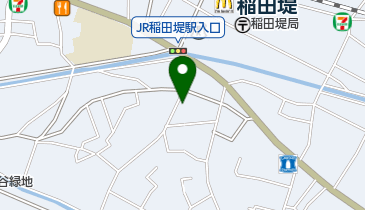 稲田小児科医院の地図画像