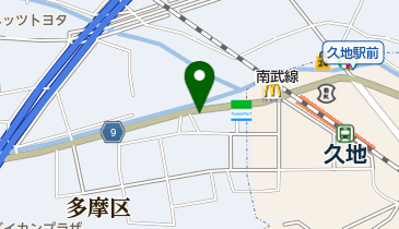 コクボ診療所の地図画像
