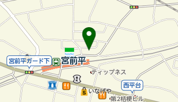 根岸耳鼻咽喉科医院の地図画像