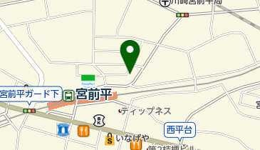 川本整形外科の地図画像