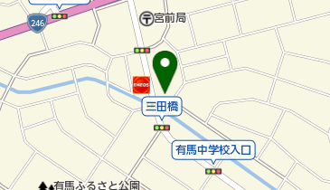 里村整形外科の地図画像
