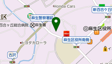 あさおクリニックの地図画像