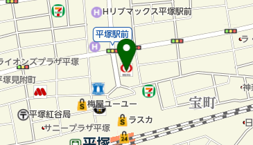 うえくさ小児科の地図画像