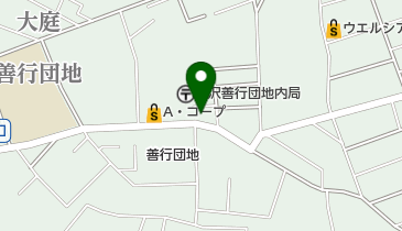 善行団地石川医院の地図画像
