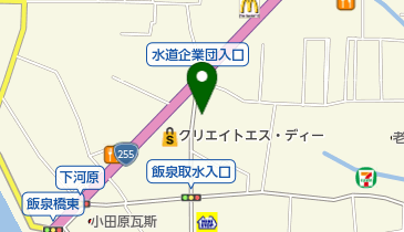 山屋整形外科医院の地図画像