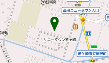 和田内科医院の地図画像