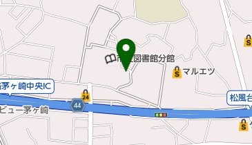 富山皮膚科の地図画像