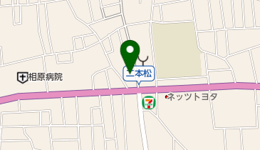 二本松医院の地図画像