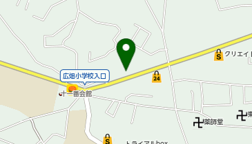 笹尾内科の地図画像