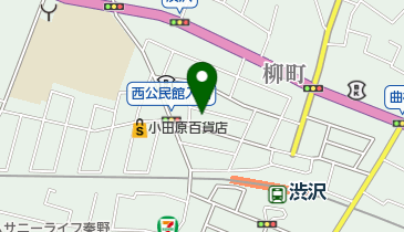 古閑医院の地図画像