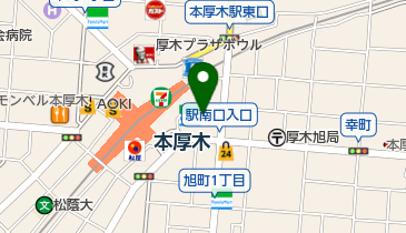 厚木整形外科の地図画像