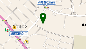 鳶尾診療所の地図画像