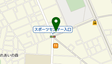 芳沢医院の地図画像