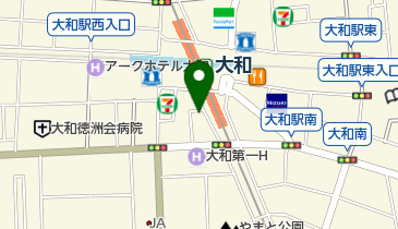 大和中央クリニックの地図画像