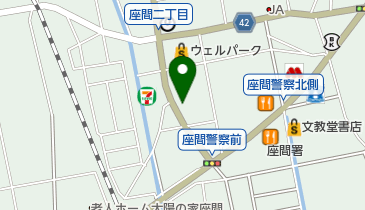 浅利クリニックの地図画像