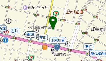 中新潟クリニックの地図画像