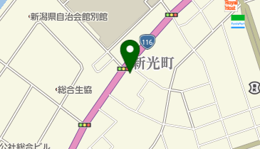 秋田内科放射線科クリニックの地図画像
