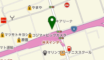 山東第二医院の地図画像