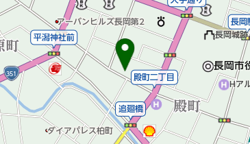 自明堂眼科の地図画像