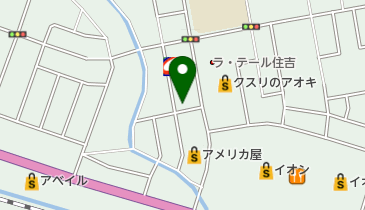 若桑クリニックの地図画像