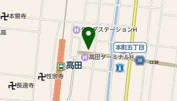 高田駅前クリニック 丸山内科医院の地図画像