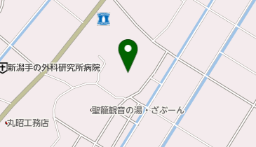 聖籠町国民健康保険診療所の地図画像