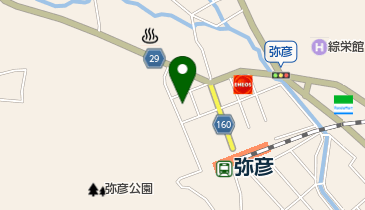 本間医院弥彦診療所の地図画像