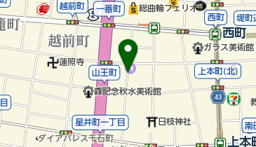 西邨内科医院の地図画像