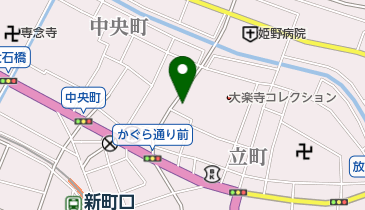 越野医院の地図画像