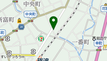 河合医院の地図画像