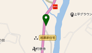 南砺市上平診療所の地図画像