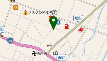 中田内科医院の地図画像