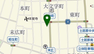 十慈医院の地図画像