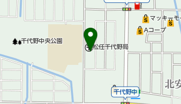 岡村内科医院の地図画像