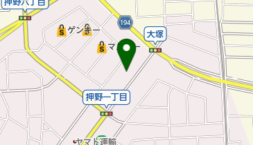 押野医院の地図画像