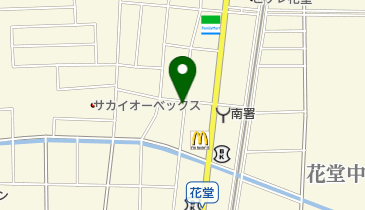 とくだ耳鼻咽喉科の地図画像