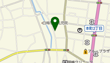 福辻耳鼻咽喉科医院の地図画像