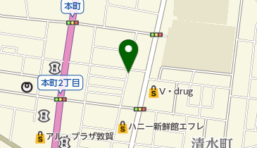 宇野耳鼻咽喉科医院の地図画像