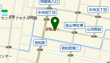 保坂内科消化器科の地図画像