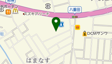 八重田医院の地図画像