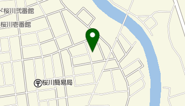 三上皮膚科桜川医院の地図画像