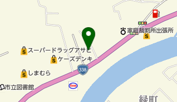 ほそかわ耳鼻咽喉科クリニックの地図画像