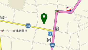 戸館内科整形外科医院の地図画像