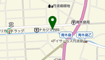 イイジマ眼科の地図画像