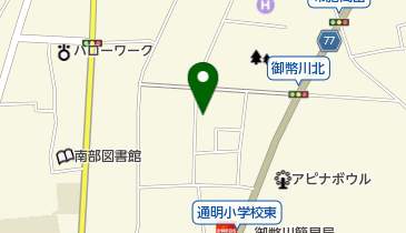 荻場耳鼻咽喉科医院の地図画像