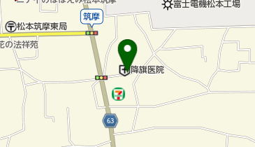 降旗医院・医科の地図画像