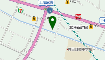 上田生協診療所の地図画像