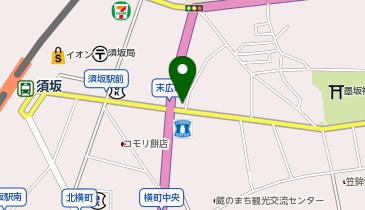 須坂クリニックの地図画像